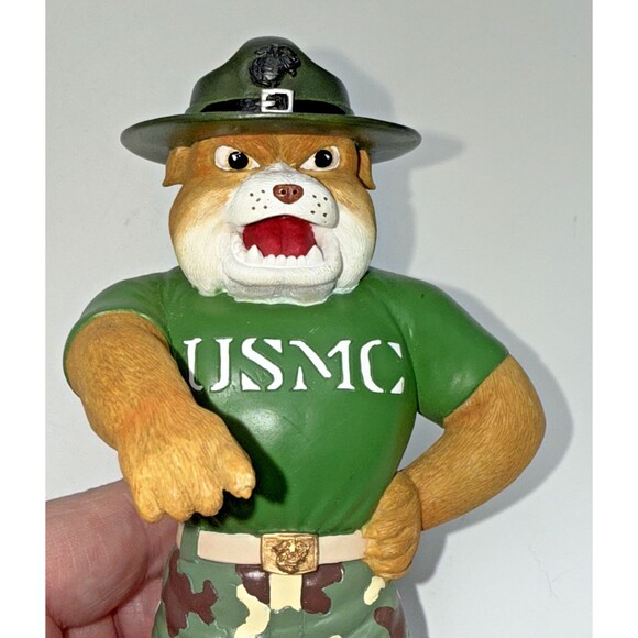 The Hamilton Collection USMC Attitude Adjustment Barking Orders Figure 5.5" - Picture 11 of 12
